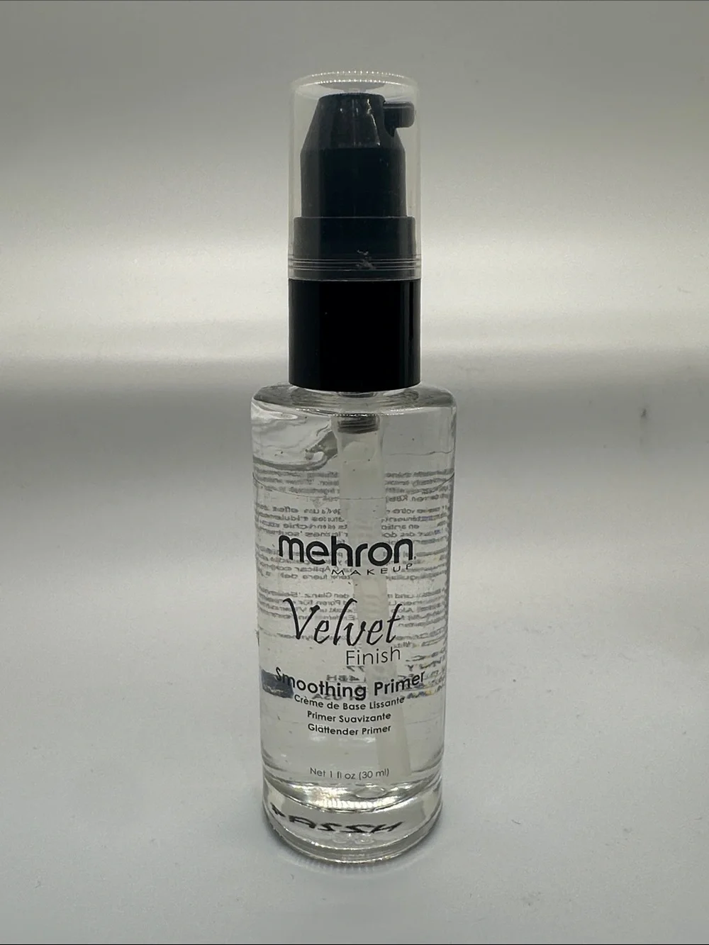 MEHRON Translucent Colorset Powder - White, primer and set Spray.